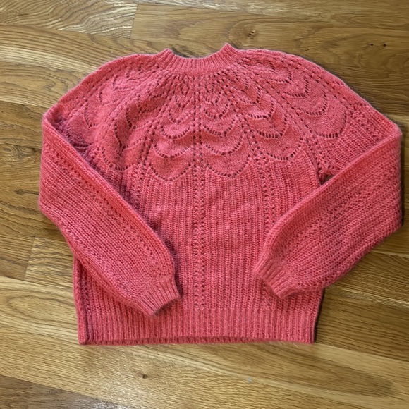 Sezane Coral Sweater - Crew Neck - Picture 7 of 7